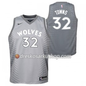 Muški NBA Dres Minnesota Timberwolves Karl Anthony-Towns 32 Nike City Edition Swingman